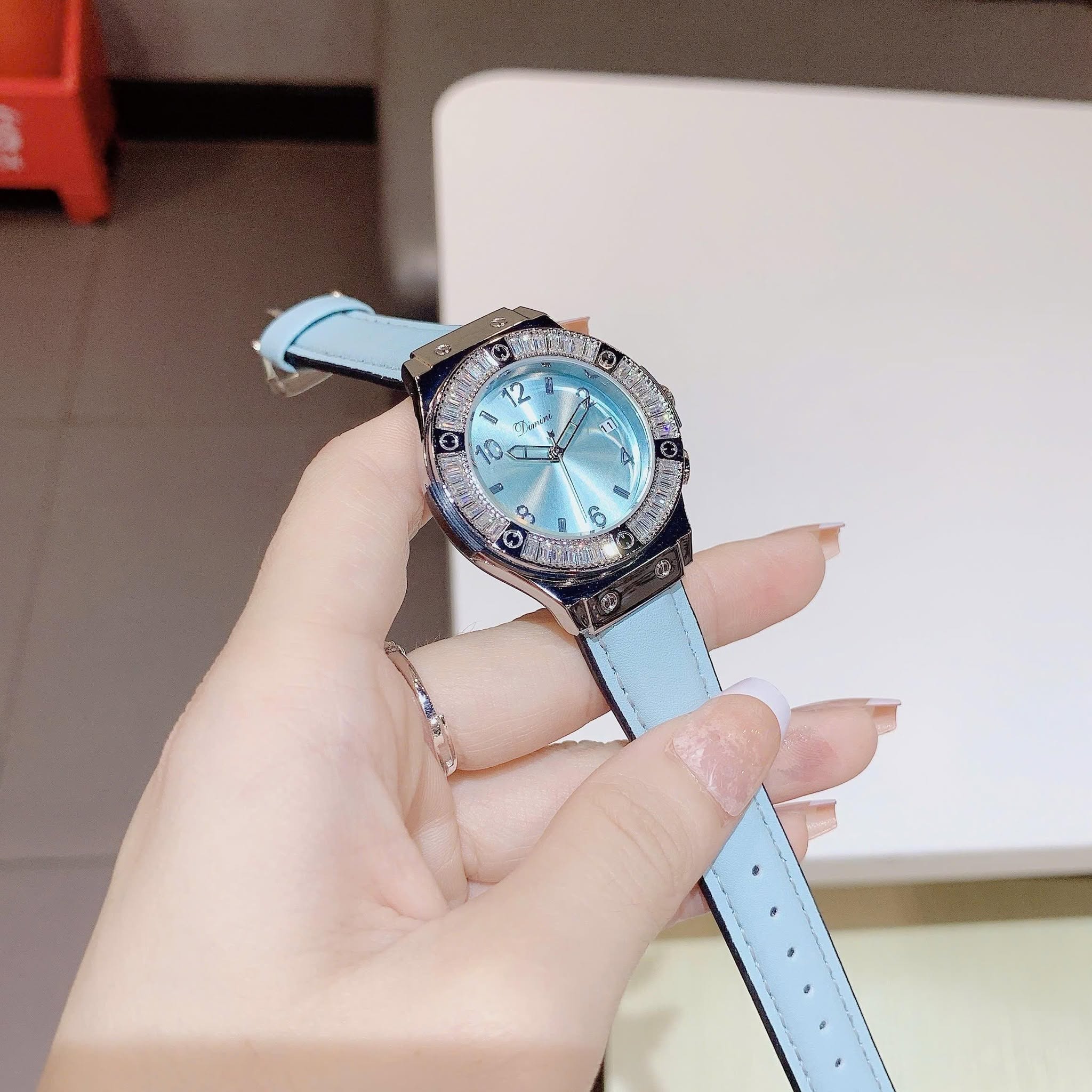Dimini Xanh Nền Trơn Luxe - ảnh 3