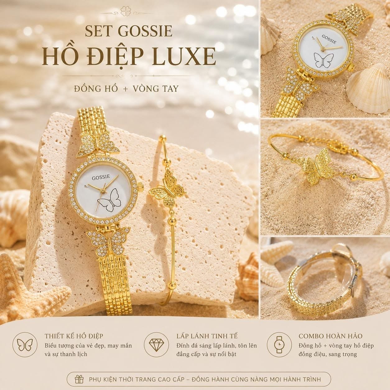 Set Gossie Hồ Điệp Luxe