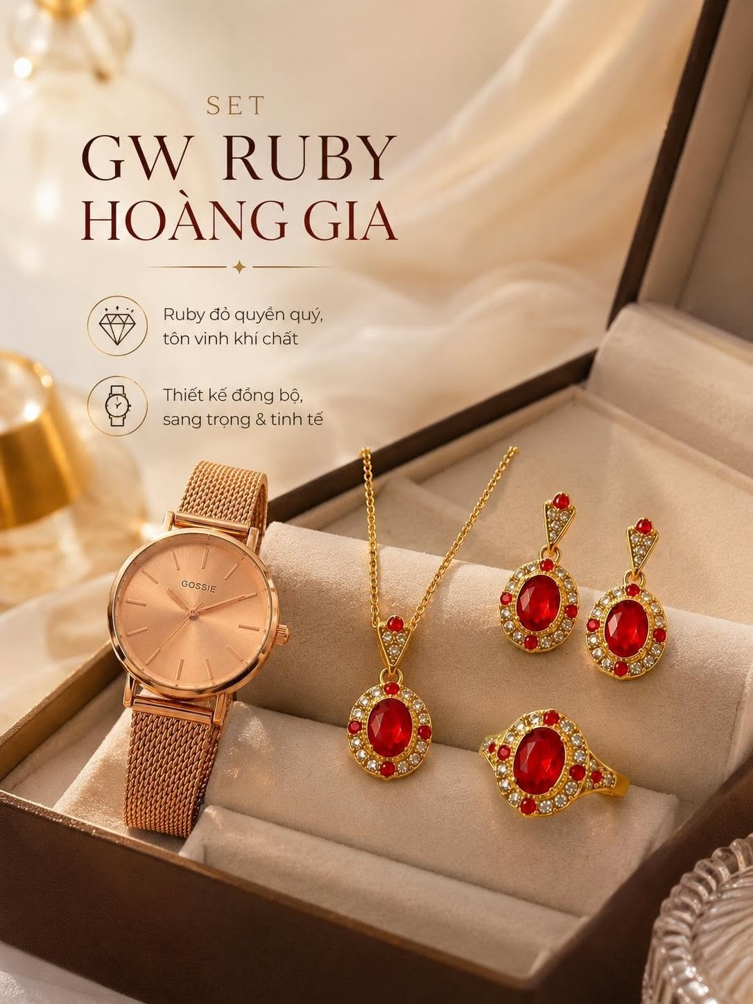 Set GW Ruby Hoàng Gia