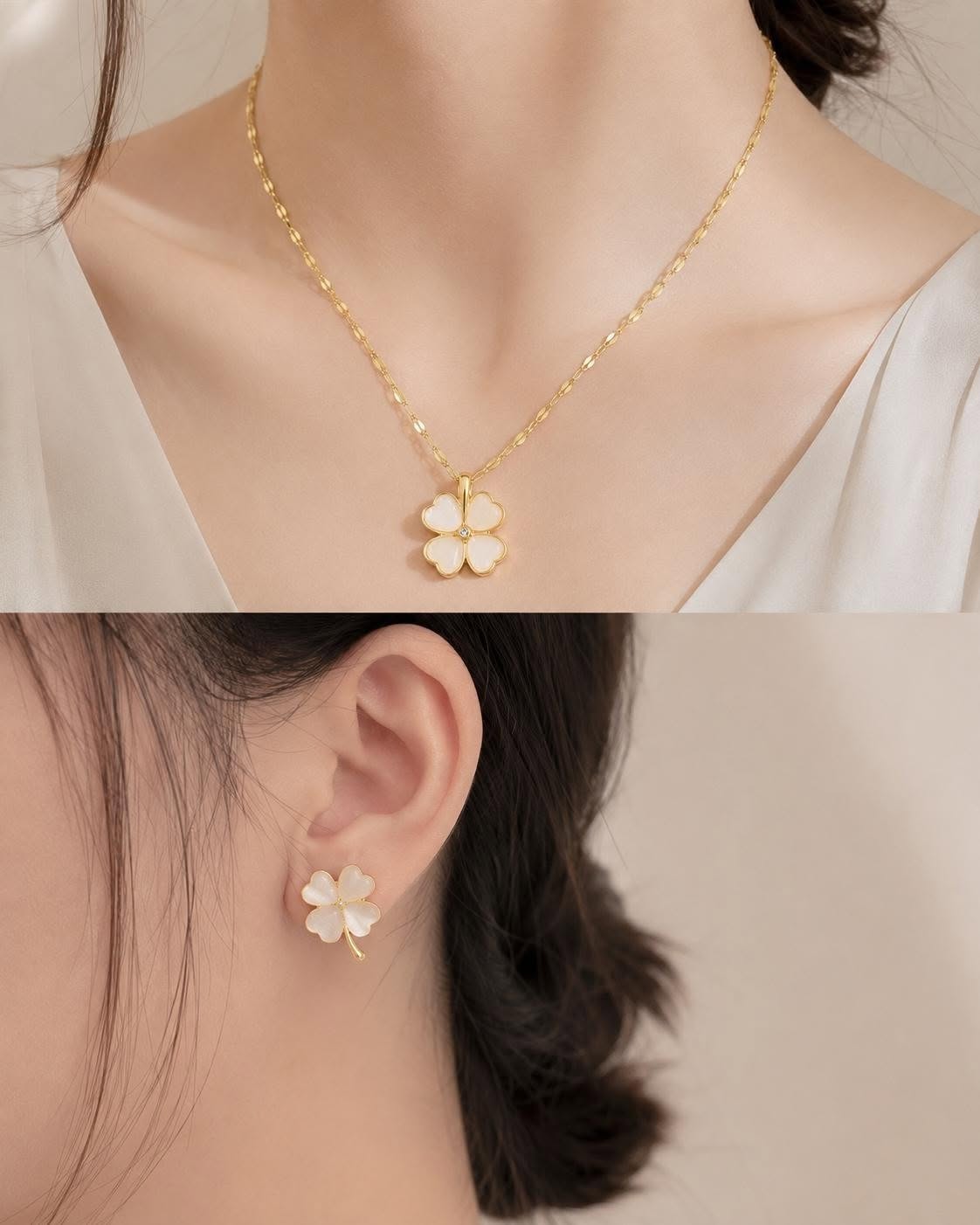 Set Mắt Mèo Cỏ Bốn Lá - ảnh 3